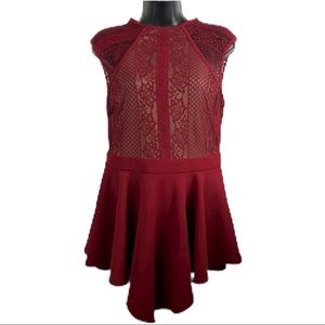 Entry red dress (juniors)